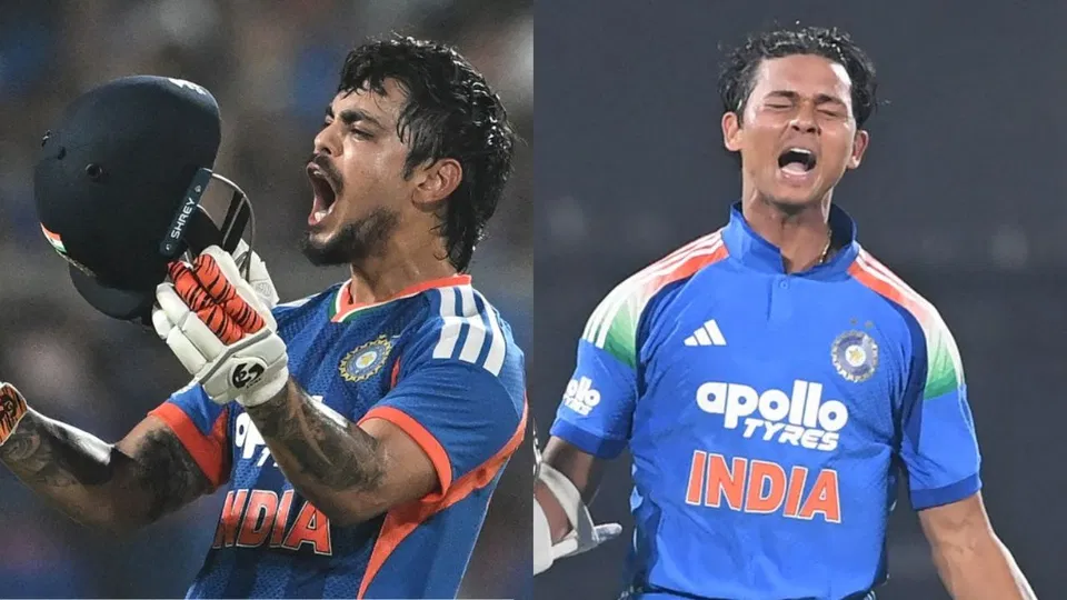 Ishan Kishan and Yashasvi Jaiswal [Source: AFP]